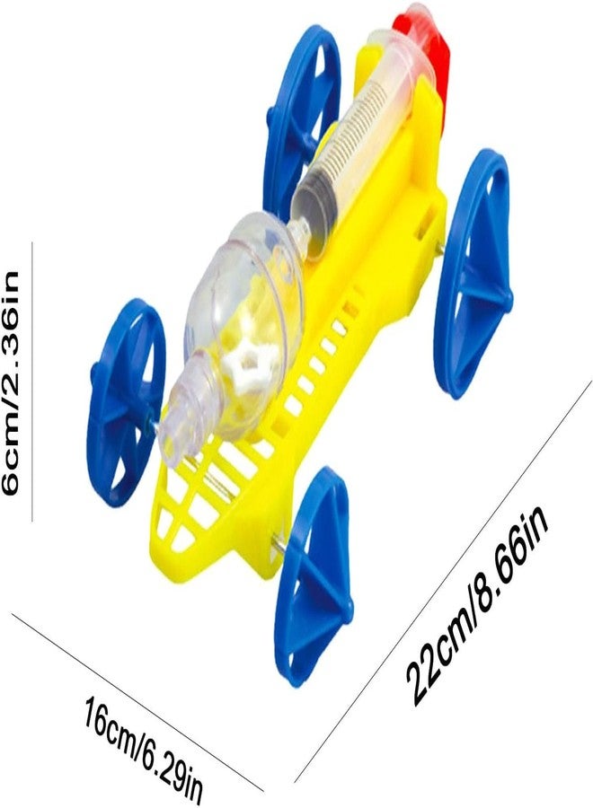 iduino DIY Pressure Powered Car Educational STEM Toy Physical Sciences Kit, Children's Laboratory Experiments - Image 4